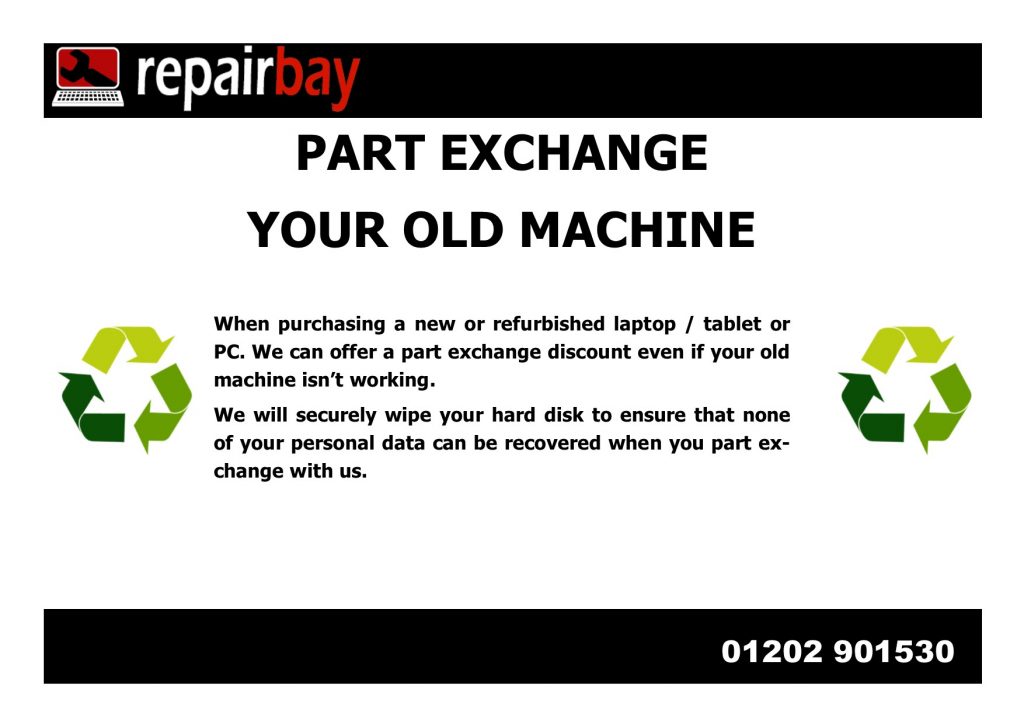 Part Exchange RB Repair Bay